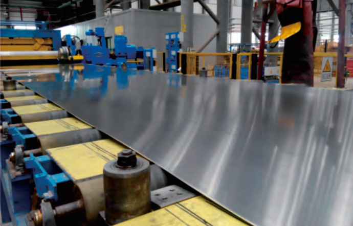 JIMA Aluminum fabrika üretim hattı