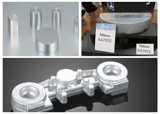 Kamyon Hub Alüminyum Dövme Ürünleri Kütük AlCu4Mg1 A2024 EN AW 2024